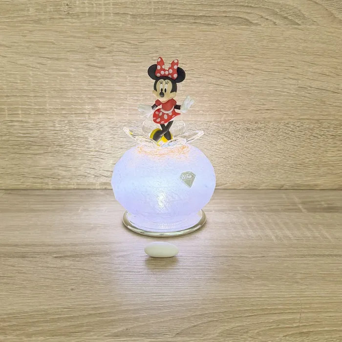 Lampada Led con Minnie Disney Orchidea Bomboniere - immagine 2