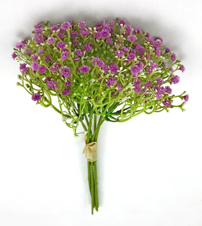 Linea Due Elle Gipsophila Mazzo D 19 Cm H 32 Cm Lilla