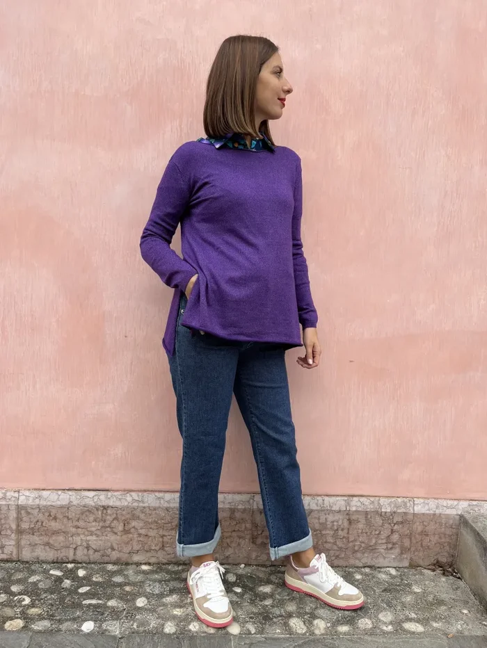 MAGLIONCINO CON PUNTE LUREX