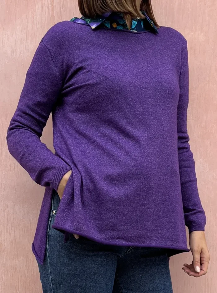 MAGLIONCINO CON PUNTE LUREX - immagine 3