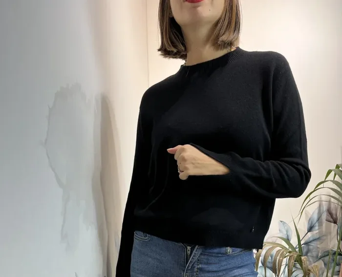 MAGLIONE GIROCOLLO 100% LANA Fornitura