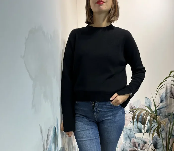 MAGLIONE GIROCOLLO 100% LANA Fornitura - immagine 2