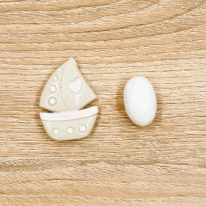 Magnete Barchetta dell’Amore Rosa