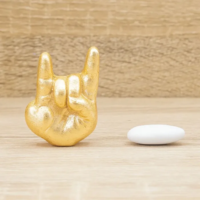 Magnete Mani Corna Oro Bella Napoli Saldi