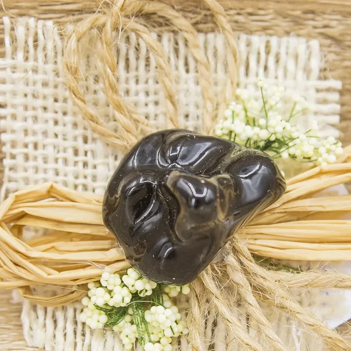 Magnete Maschera di Pulcinella Nera Bella Napoli - immagine 3