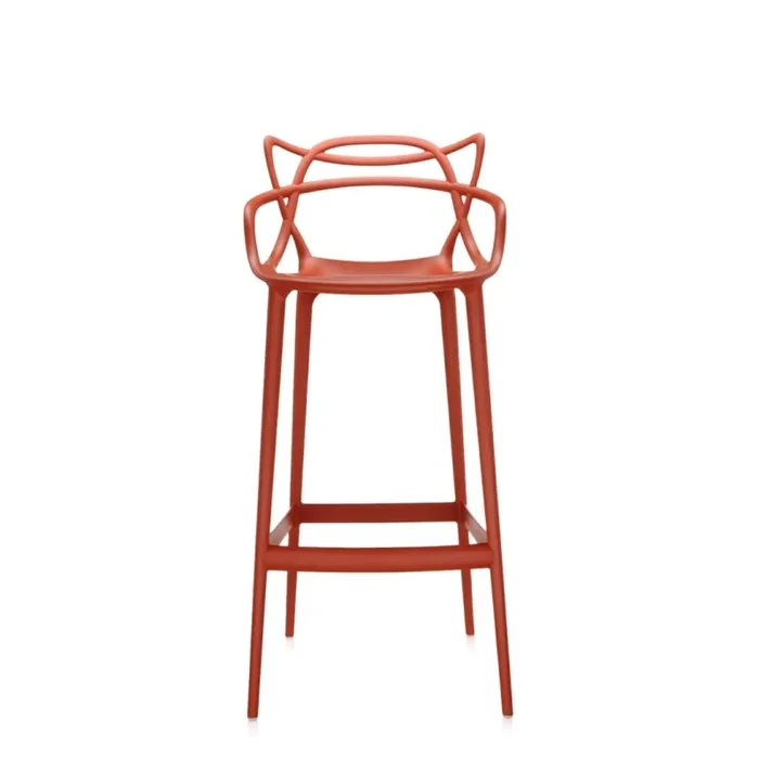 MASTERS STOOL H.75 ARANCIO RUGGINE