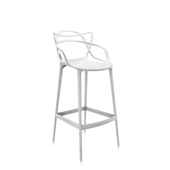 MASTERS STOOL H.75 BIANCO - immagine 2