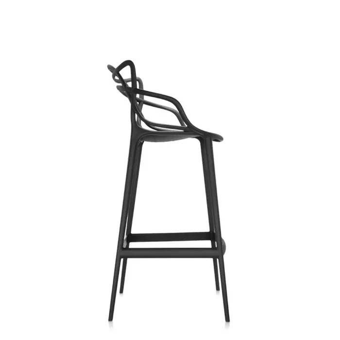 MASTERS STOOL H.75 NERO - immagine 3