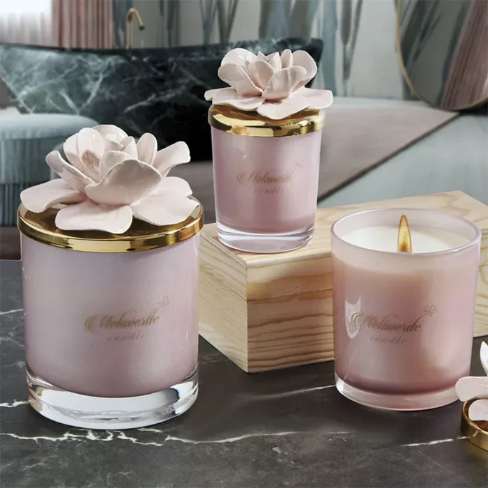 Melaverde Candela Media Fiore Rosa 200 gr - immagine 2