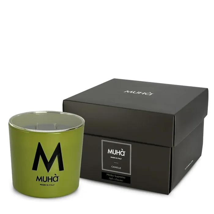 Muhà Candela in Vetro 270g Mosto Supremo