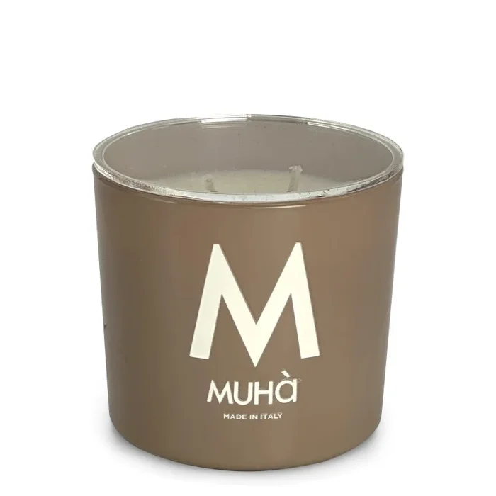 Muhà Candela in Vetro 270g Vaniglia e Liquirizia - immagine 2