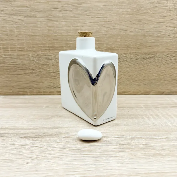 Oliera Cuore Argento Claraluna - immagine 2
