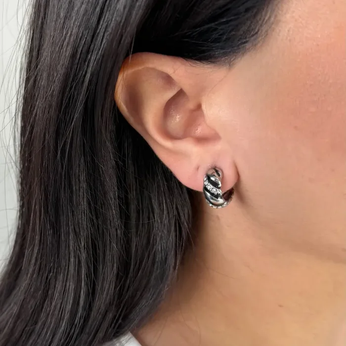 Orecchini Cris Black