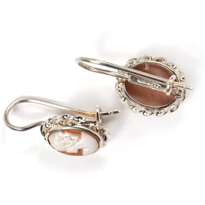 Orecchini in argento con Cammeo - immagine 2