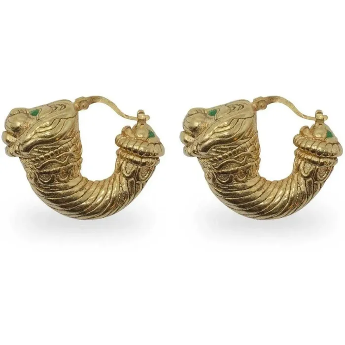 Orecchini Protome leonina di Capua ed Ercolano In saldo - immagine 2