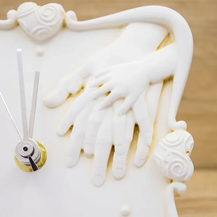 Orologio Mani Mamma Papà e Bimbo/a Lully Argenti - immagine 2