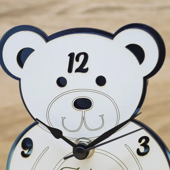 Orologio Orsetto Azzurro Personalizzabile Debora Carlucci - immagine 3