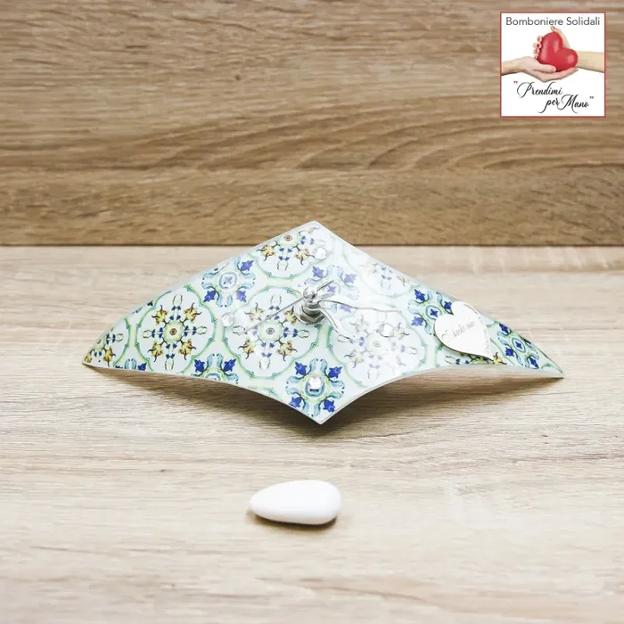 Orologio Stile Maiolica Personalizzabile Prendimi per Mano Solidale