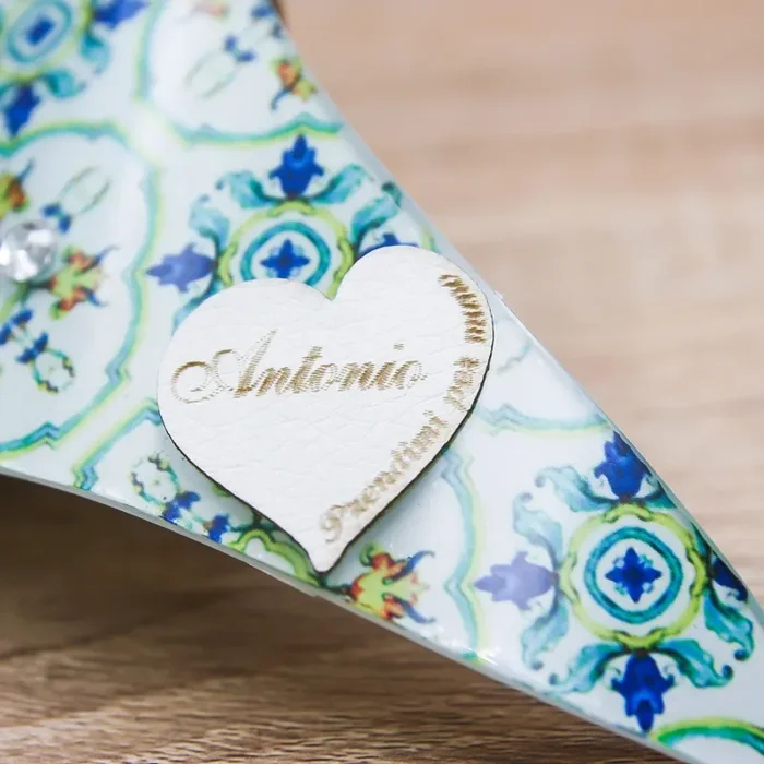 Orologio Stile Maiolica Personalizzabile Prendimi per Mano Solidale - immagine 2