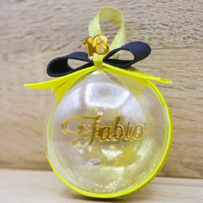 Palla di Natale con Nome Personalizzato - immagine 2