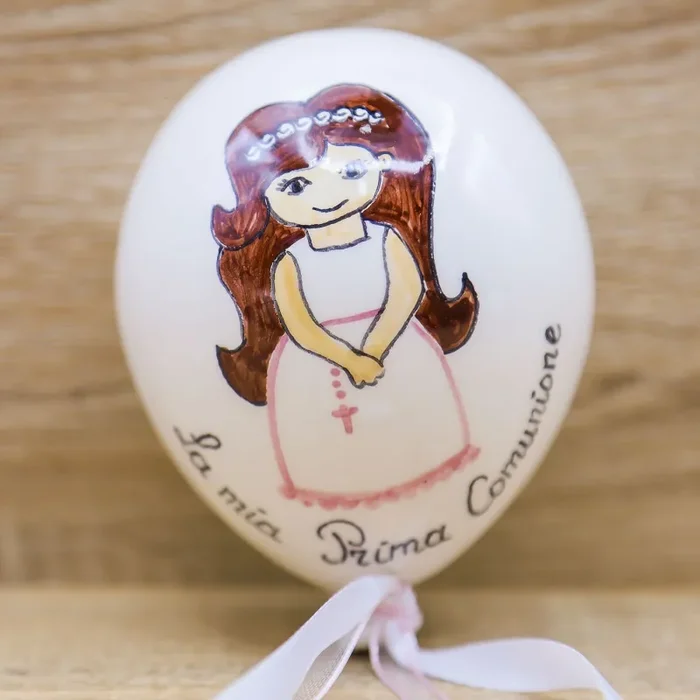 Palloncino Bimba Comunione Pienne Design Online ora - immagine 3
