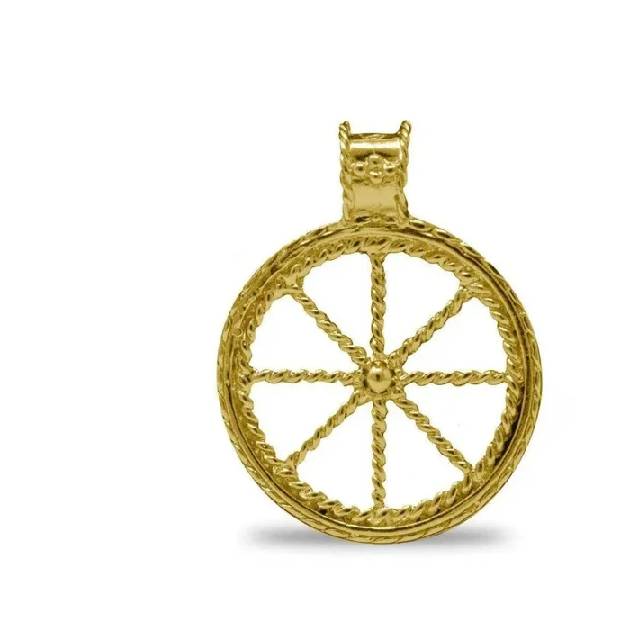 Pendente a Ruota Argento - immagine 2