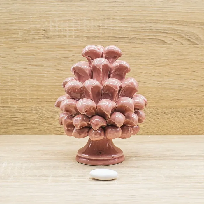 Pigna Rosa Antico Porcellana di Capodimonte Vendita calda