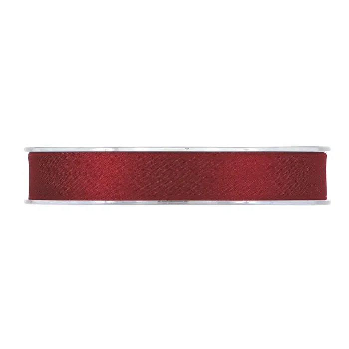 Piovaccari Nastro Matt Doppio Satin 15 Mm 15 Mt Bordeaux