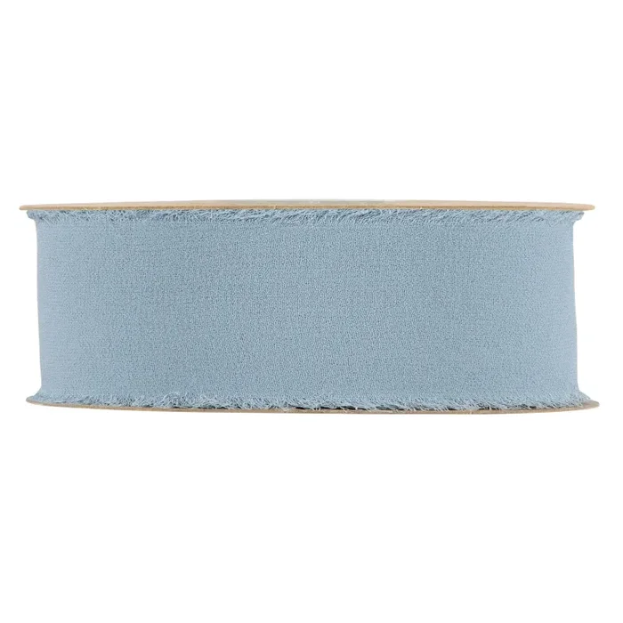 Piovaccari Nastro Organdy Ribbon H 30 Mm 10 Mt Smokey Blue