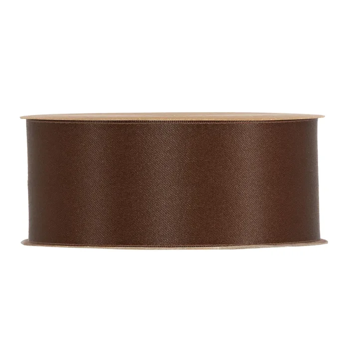 Piovaccari Nastro Recycled Pet Ribbon 25 Mm 20 Mt Dark Brown