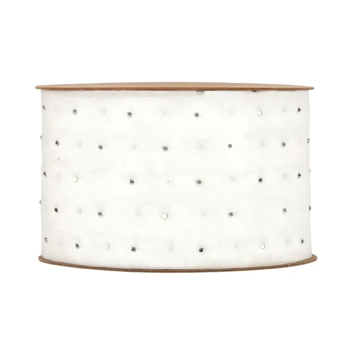 Piovaccari Nastro Shining Diamons 63 Mm 20 Mt Bianco