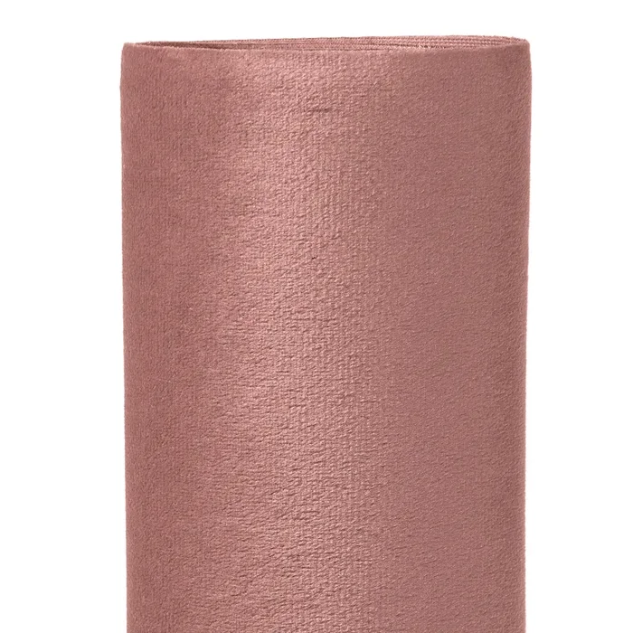 Piovaccari Runner Chic Velvet Roll Natale H 48 Cm L 1,8 Mt Pink