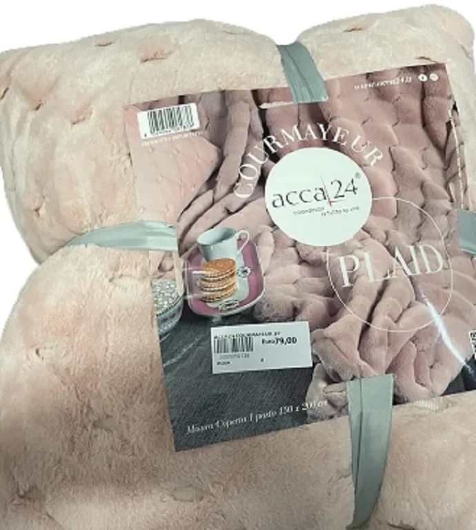 Plaid Courmayeur 1P Art Acca24