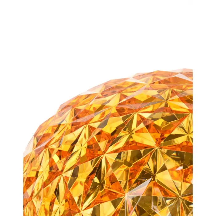 PLANET TAVOLO STELO AMBRA - immagine 3