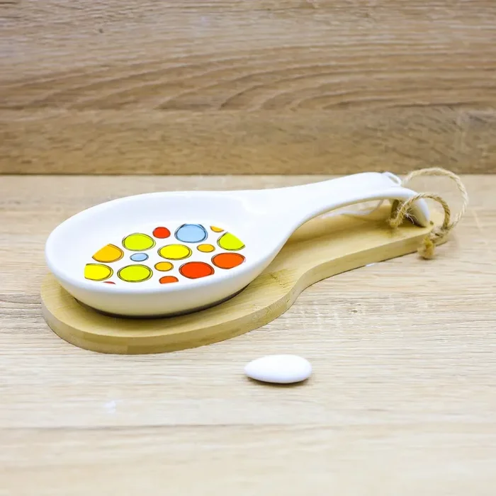 Poggia Mestolo con Bolle Colorate “Caffettino” Cuore Matto Online