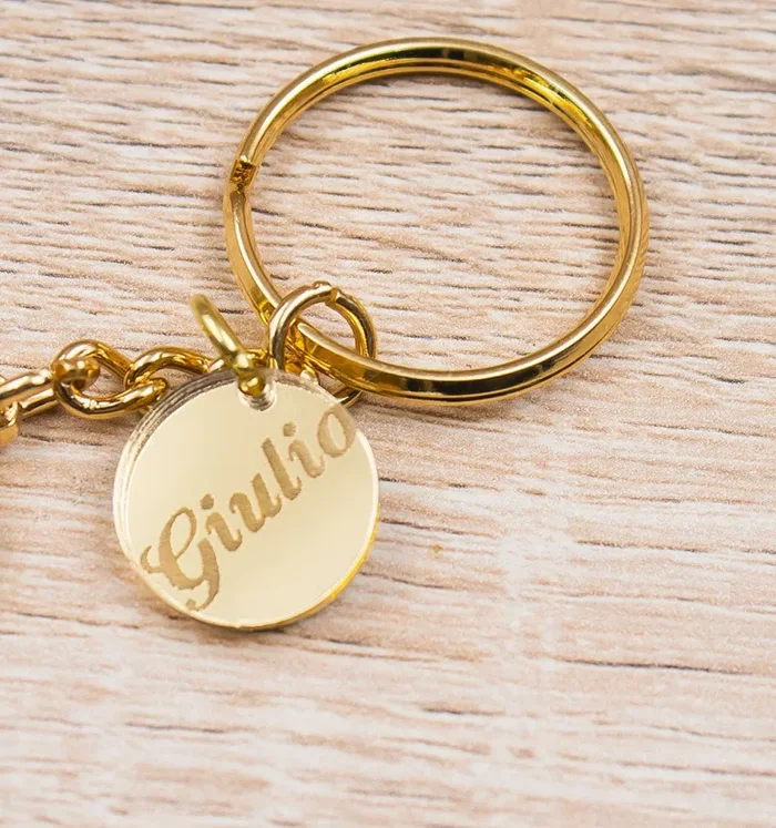 Portachiavi Nutella 18 Anni Oro 24Kt Personalizzato - immagine 3