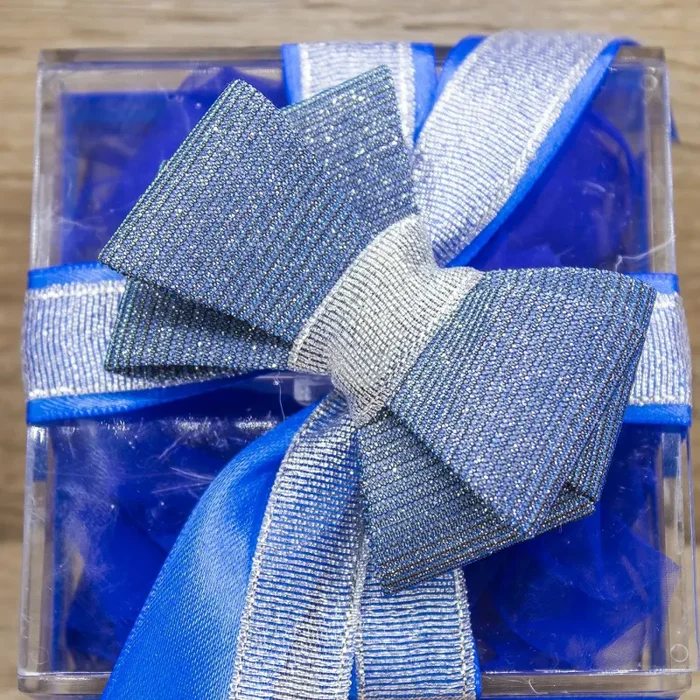 Portaconfetti Blu 20 Confetti - immagine 3