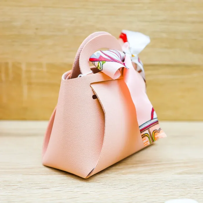 Portaconfetti Borsetta Rosa Madrhélen Moda - immagine 2