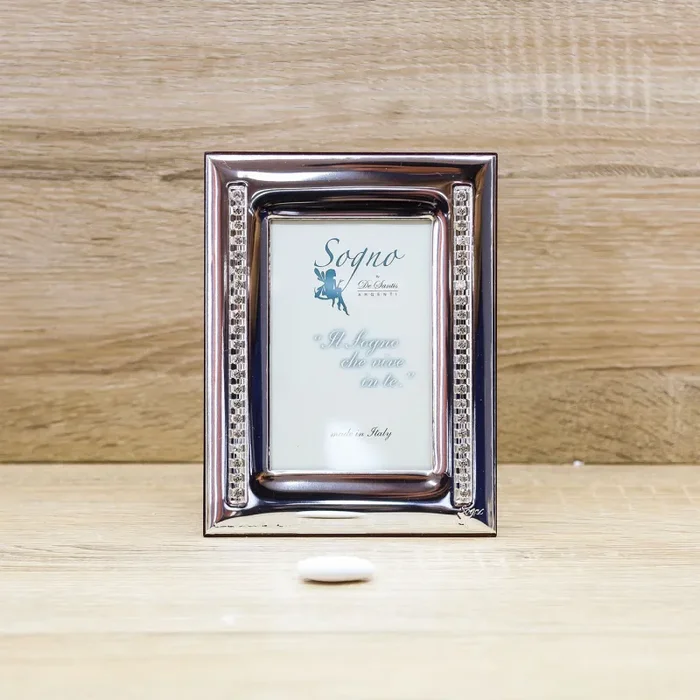 Portafoto Argento con Strass De Santis Argenti