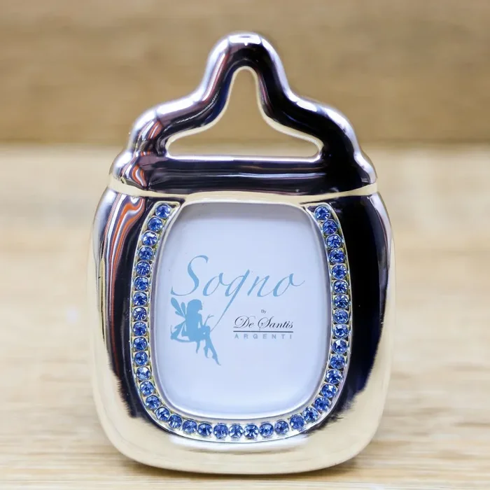 Portafoto Biberon Celeste De Santis Argenti - immagine 2