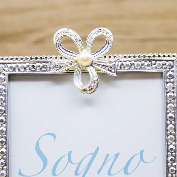 Portafoto con Fiocco De Santis Argenti - immagine 2