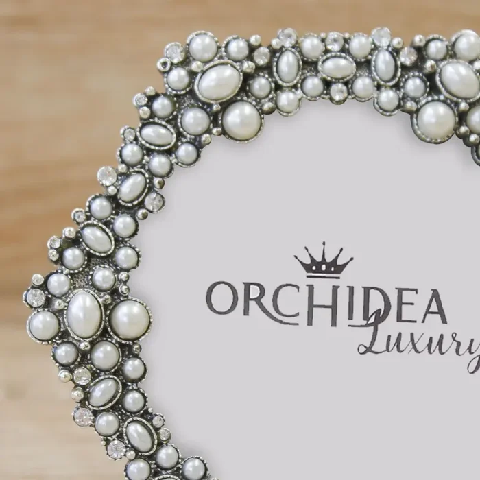 Portafoto Esagonale con Perle Luxury - immagine 2