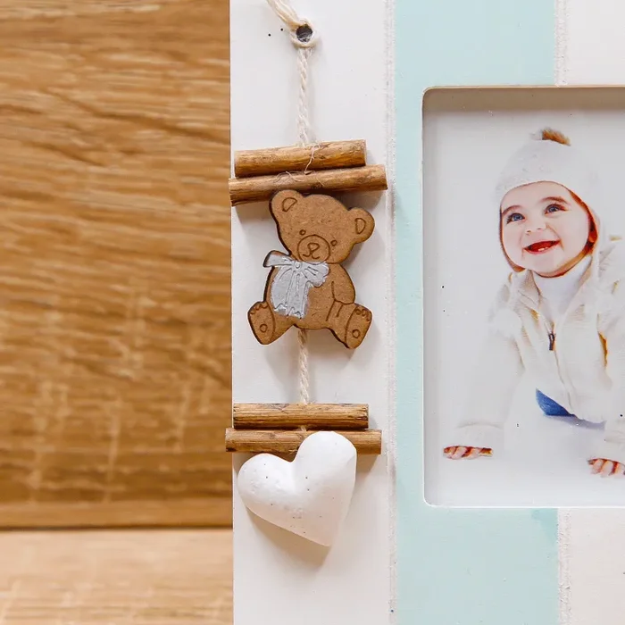 Portafoto Orsetto del Cuore Celeste - immagine 2