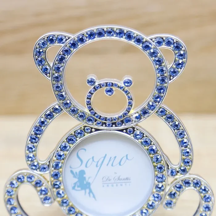 Portafoto Orsetto di Strass Celesti De Santis Argenti - immagine 3