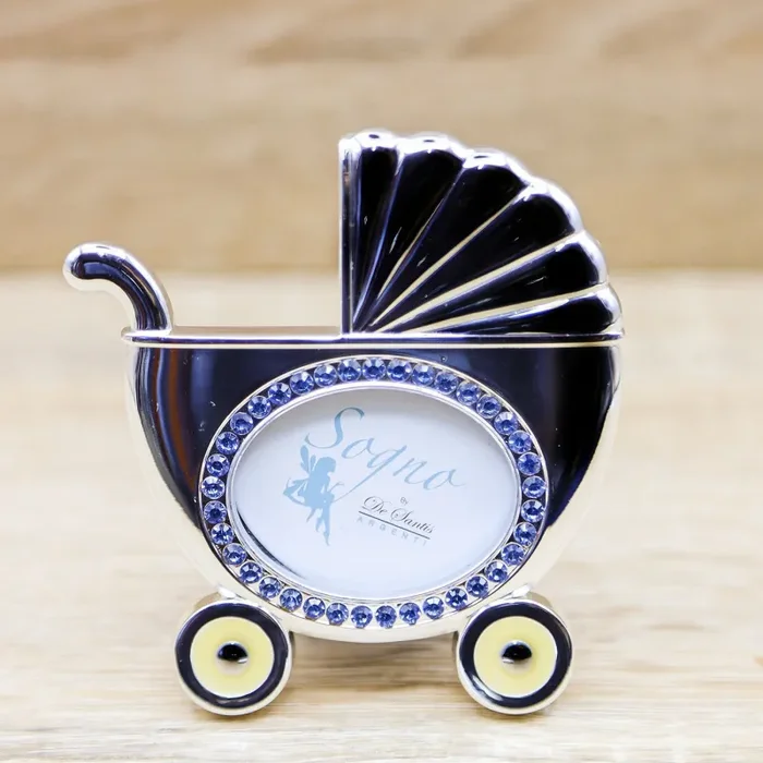 Portafoto Passeggino Celeste De Santis Argenti - immagine 2