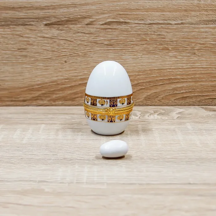 Portagioie Uovo Piccolo “Flower Decor” Caroline Saldi