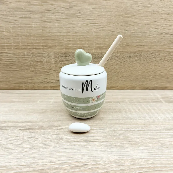 Portamiele Verde Claraluna Vendita calda