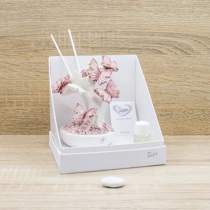 Profumatore Albero con Farfalle Rosa Pienne Design Saldi - immagine 2