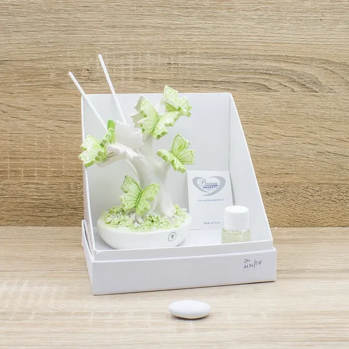 Profumatore Albero con Farfalle Verde Pienne Design - immagine 2