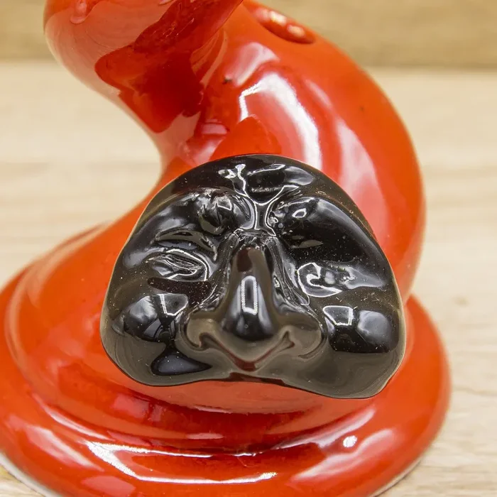 Profumatore Corno Rosso con Maschera Pulcinella Bella Napoli Vendita calda online - immagine 2